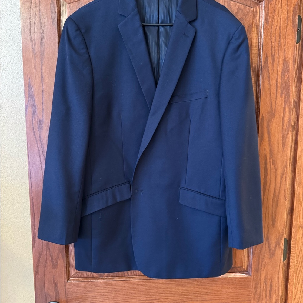 Classic Navy Men's Blazer 46R